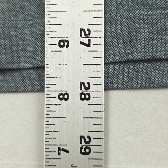 UNTUCKit Men's 2XL Long Sleeve Polo Shirt Green Pima Cotton Polyester Blend - Picture 6 of 6